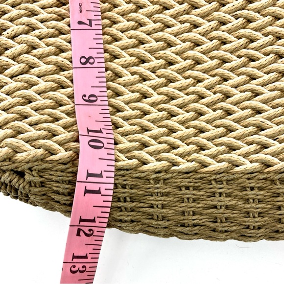 Brighton basket weave hand bag coastal nautical beach style - Picture 9 of 9